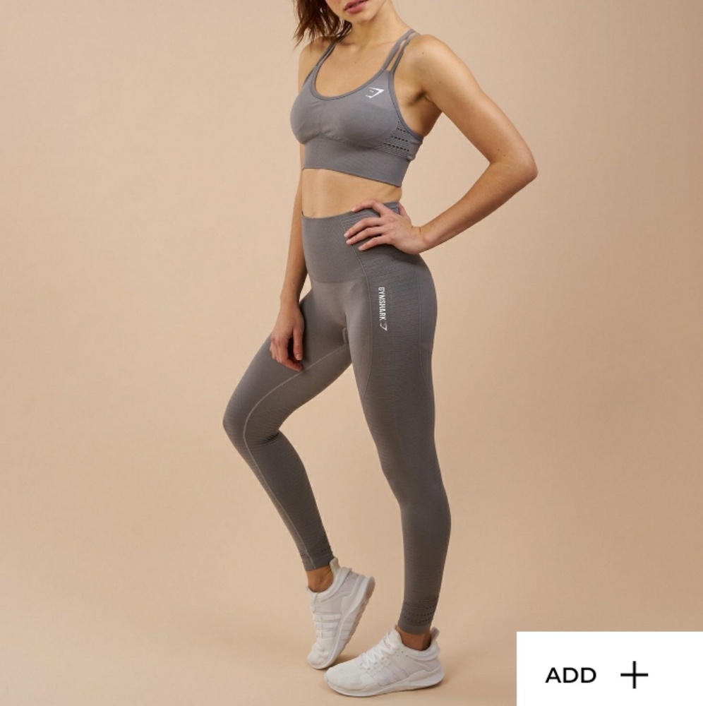 Gymshark grey seamless leggings